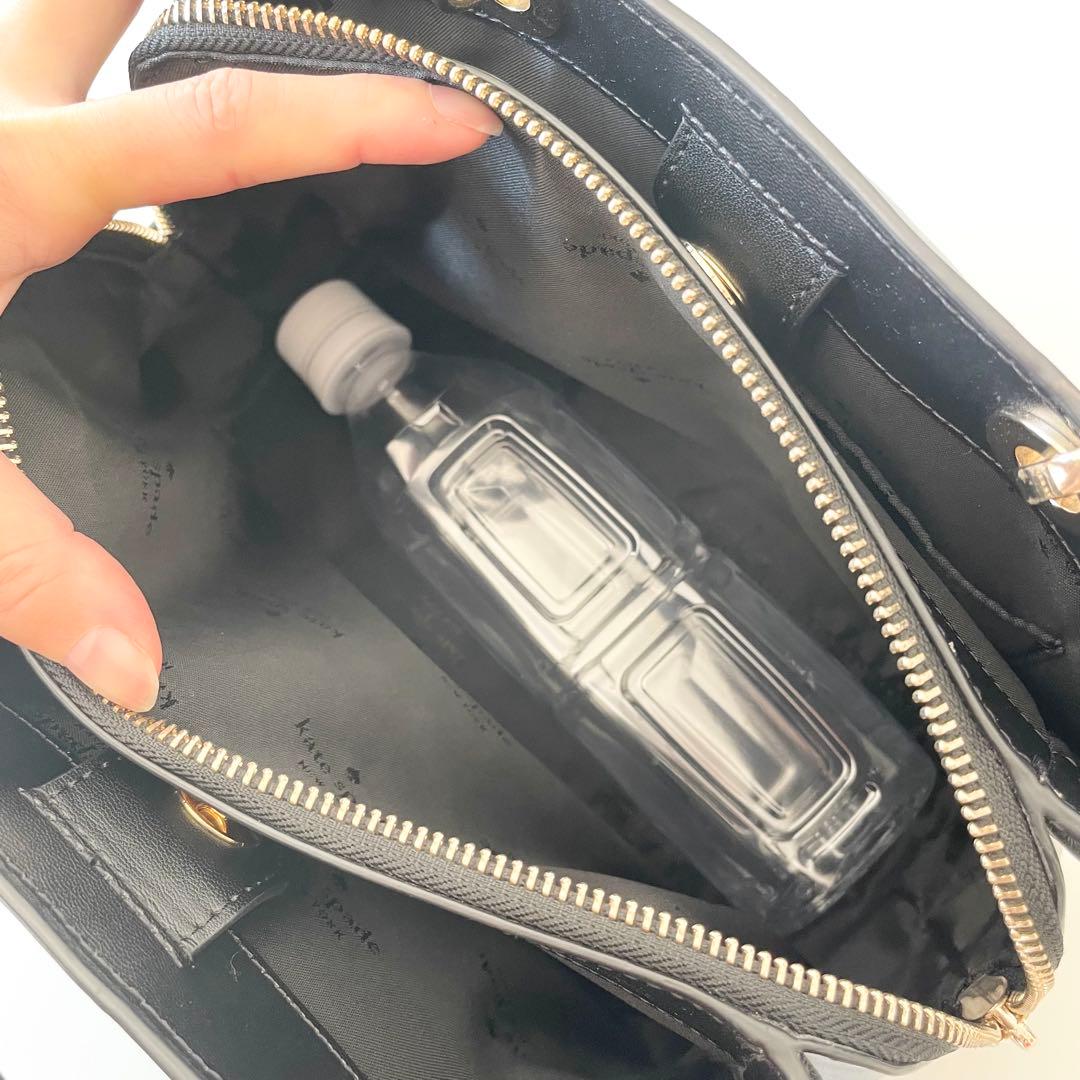 【極美品】kate spade ハンドバッグ キルティング キャリー サリバン