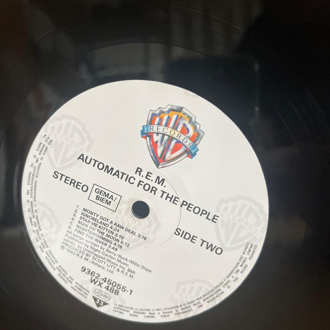 R.E.M. Automatic for the People LP