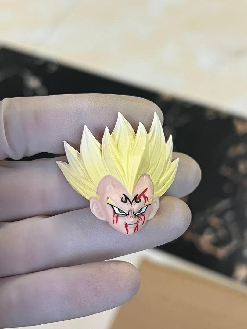 s.h.figuarts 魔人ベジータ ヘッドパーツセット A 流血.ver