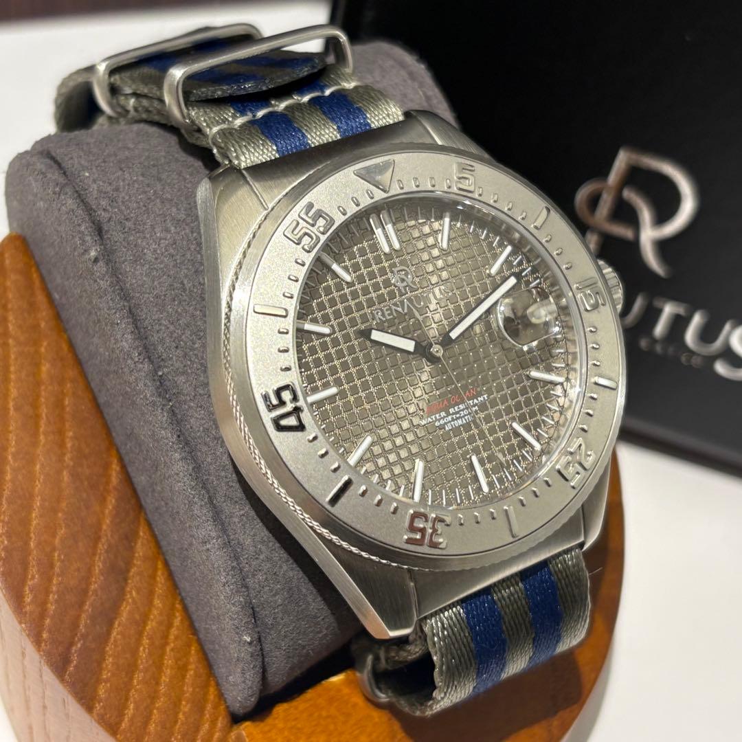 【超希少】ルノータス　アクアオーシャン　箱替ベルト付　自動巻　ダイバー