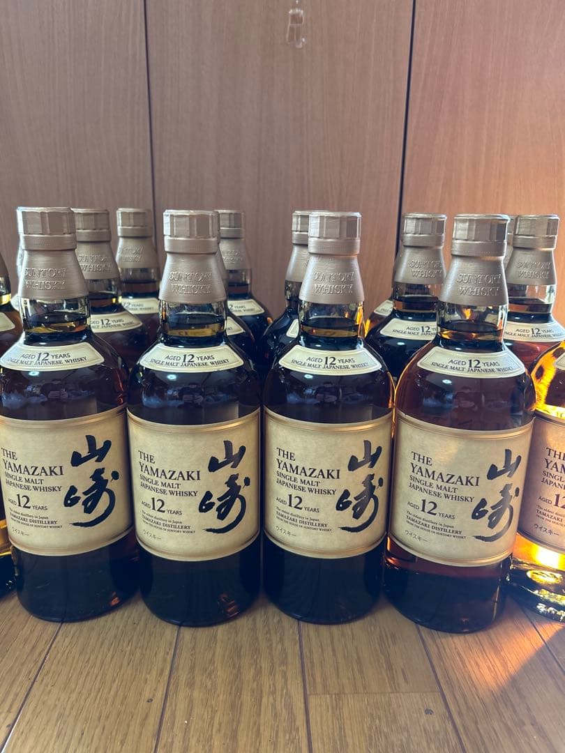 ホログラム付き 山崎 12年 シングルモルトウイスキー 24本