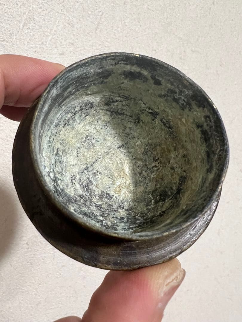 中国 密教法具 抹香 塗香用具 香筒 経筒 佐波理 仏像 仏教