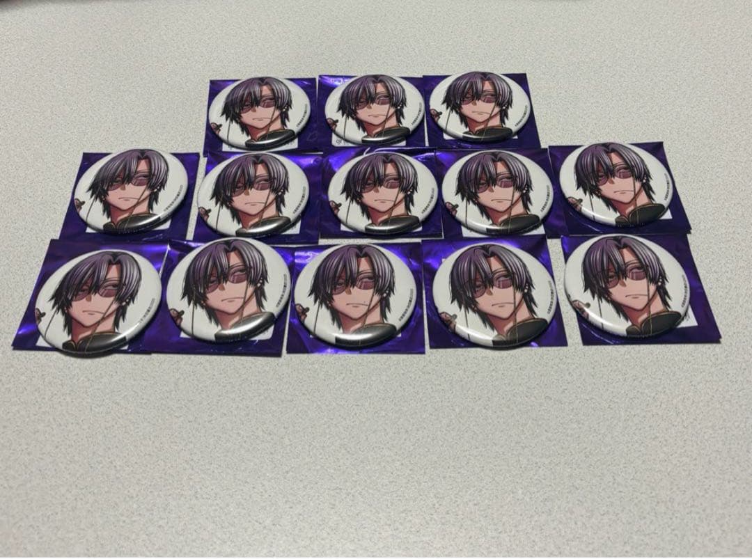 秋田書店 コミケ C107 桃源暗鬼 缶バッジ 朽森紫苑 13個セット - メルカリ