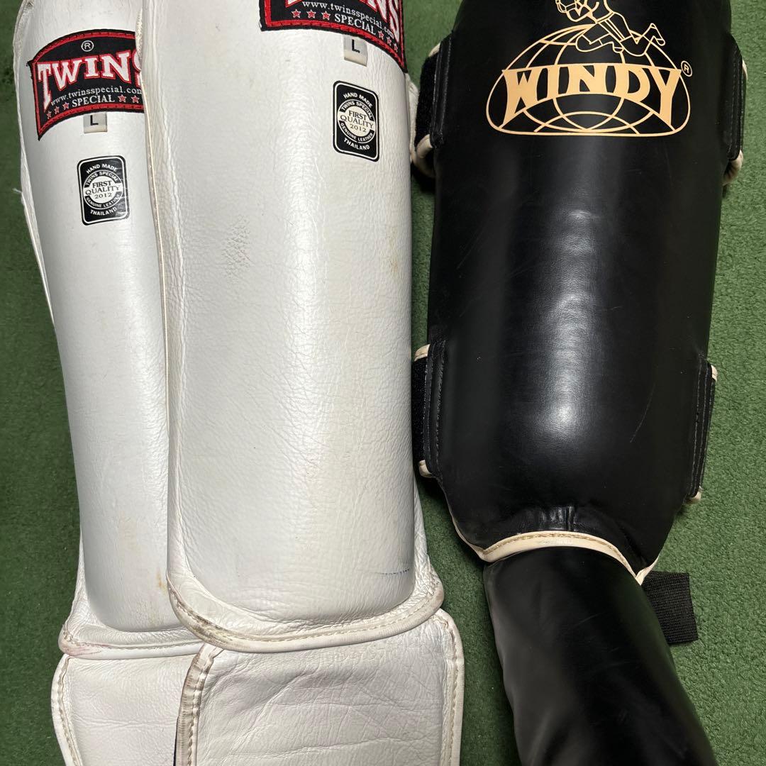 WINDY シンガード Lサイズ ブラック WINDY レッグプロテクター 黒 L