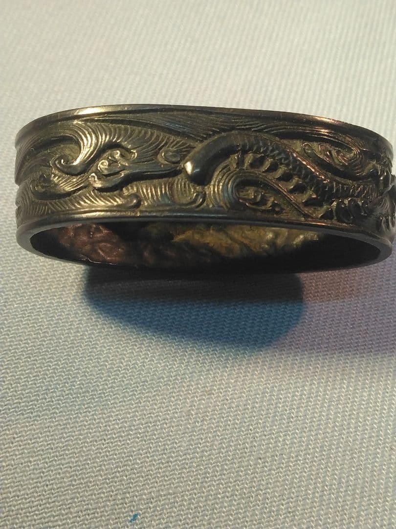 縁頭　保存刀装具　刀剣　鍔　鐔 小道具　アンティーク