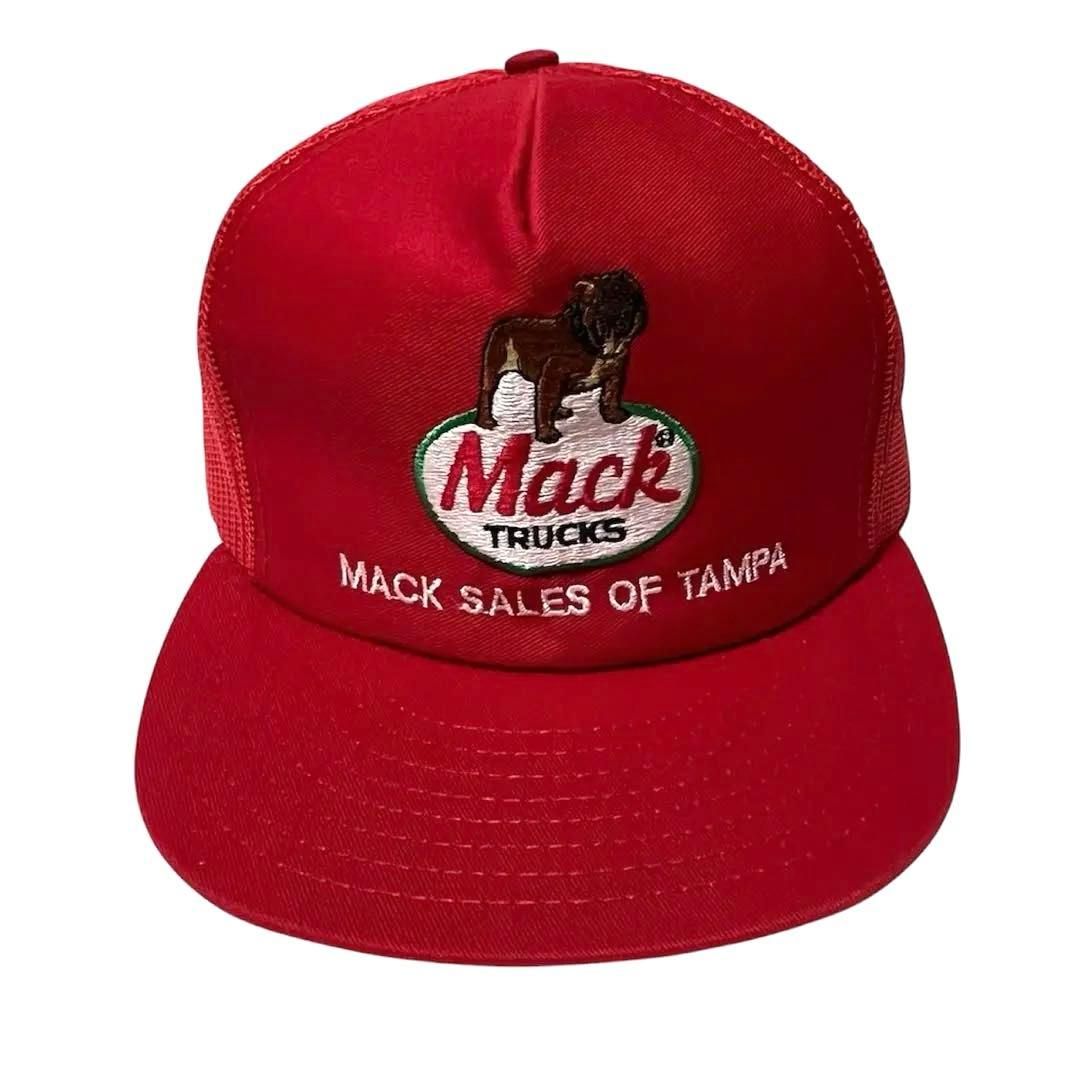 USA製 Mack Truck マックトラック トラッカーキャップ 刺繍 USA製 Mack