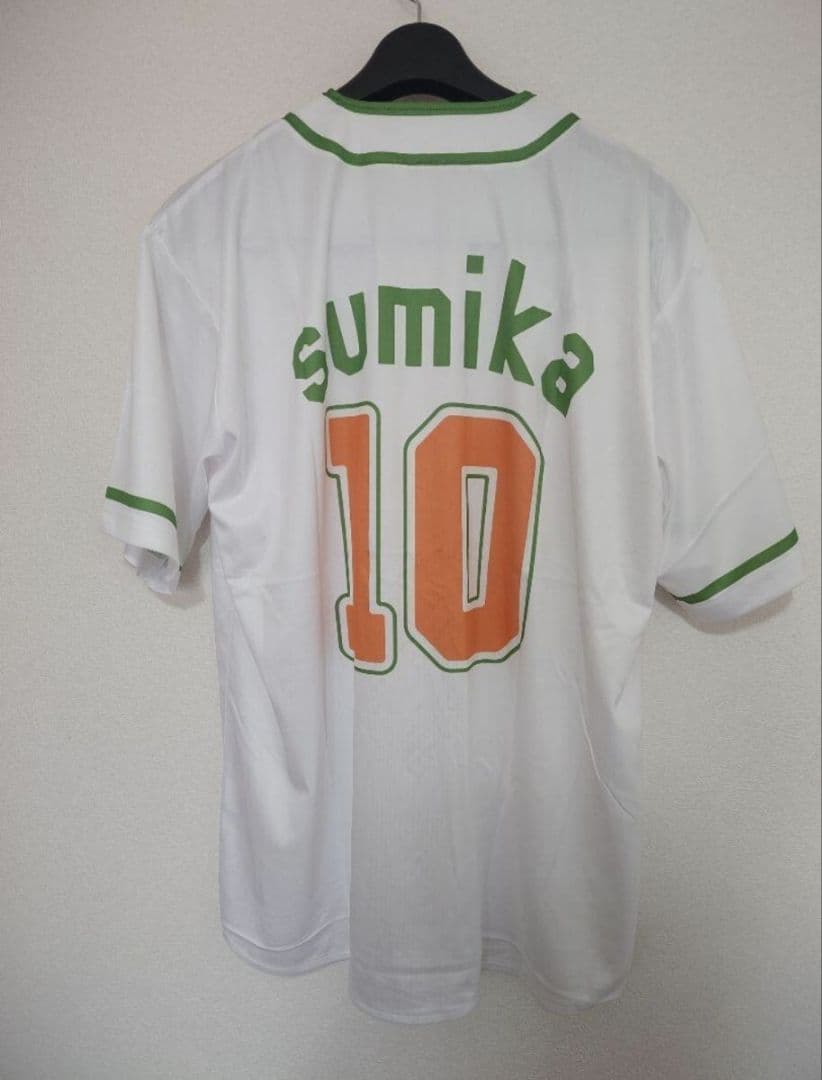 sumika ベースボールシャツ ユニフォーム L 白 ホワイト ライブ 2