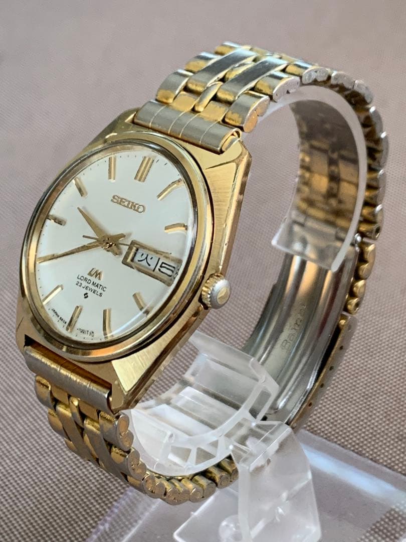 セイコー 腕時計　ロードマチック　5606-7010 自動巻　稼動品