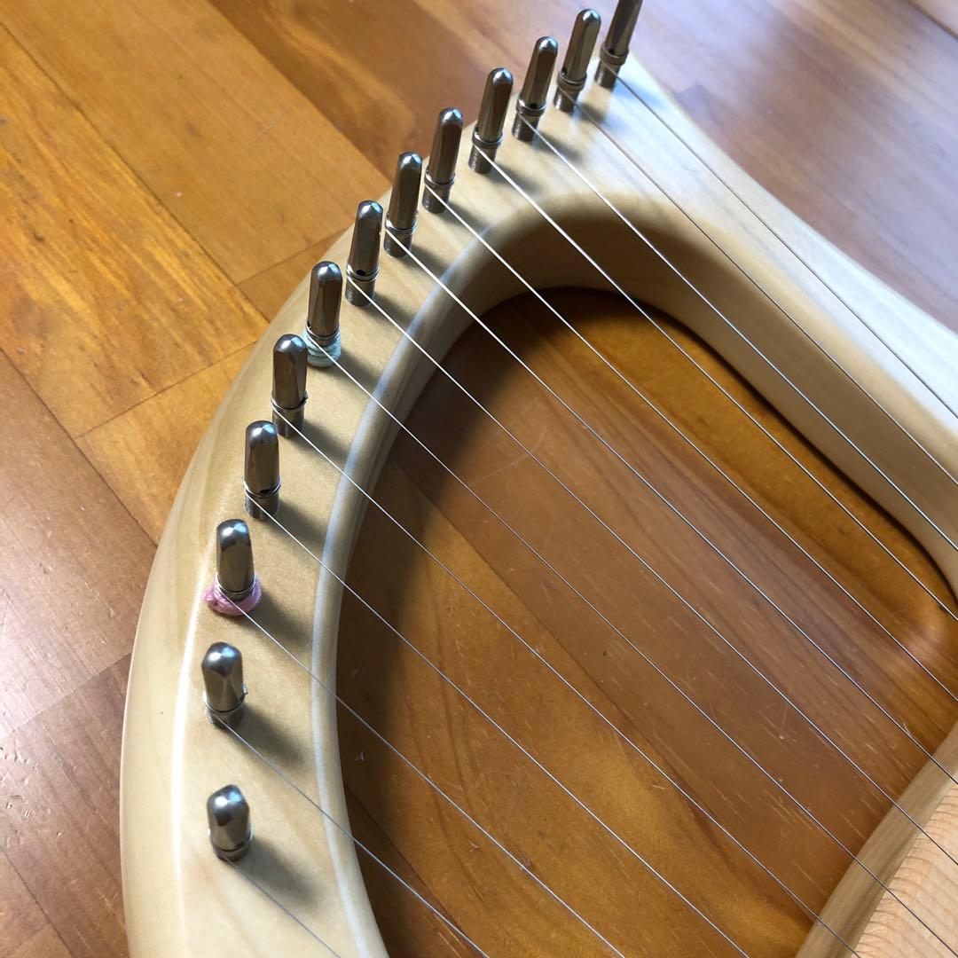 【美品】三創 13弦ライアー