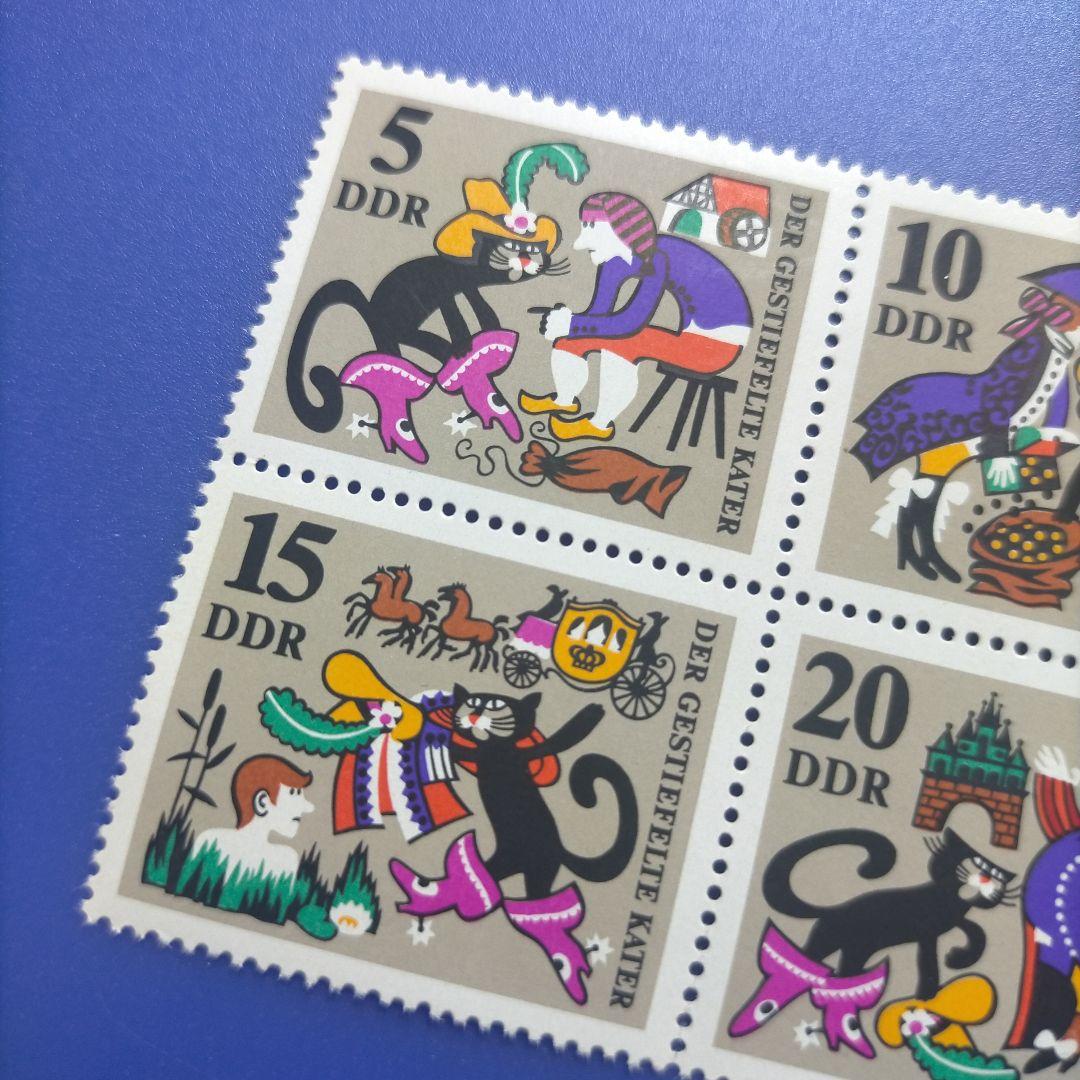 4451 外国切手 ドイツ 1968年 童話 「長靴をはいた猫」田型 - メルカリ