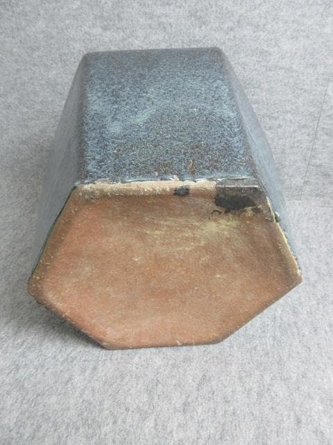 青海鼠釉六角火鉢 [B27332]｜2025年最新】海鼠釉 火鉢の人気アイテム -