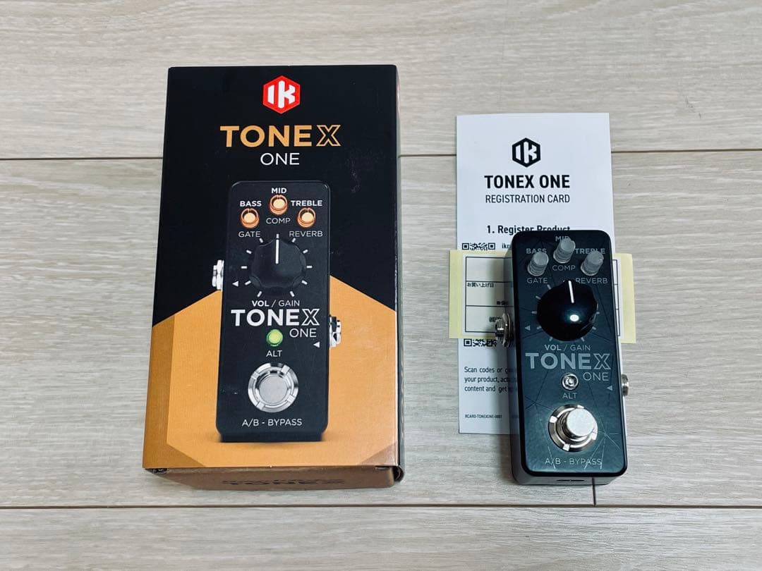 tonex one ハードウエア 登録解除済み 解除済み)TONEX ONE tonex one