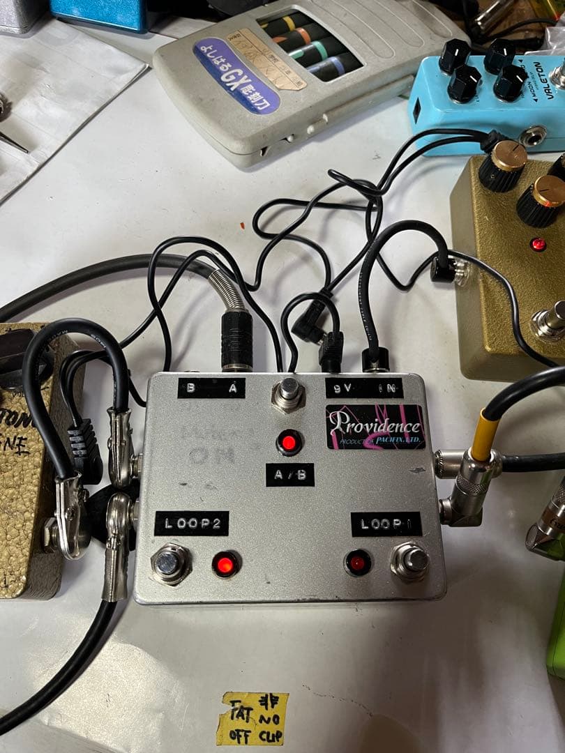 ギター Providence P-3LD AB box + 2LOOP