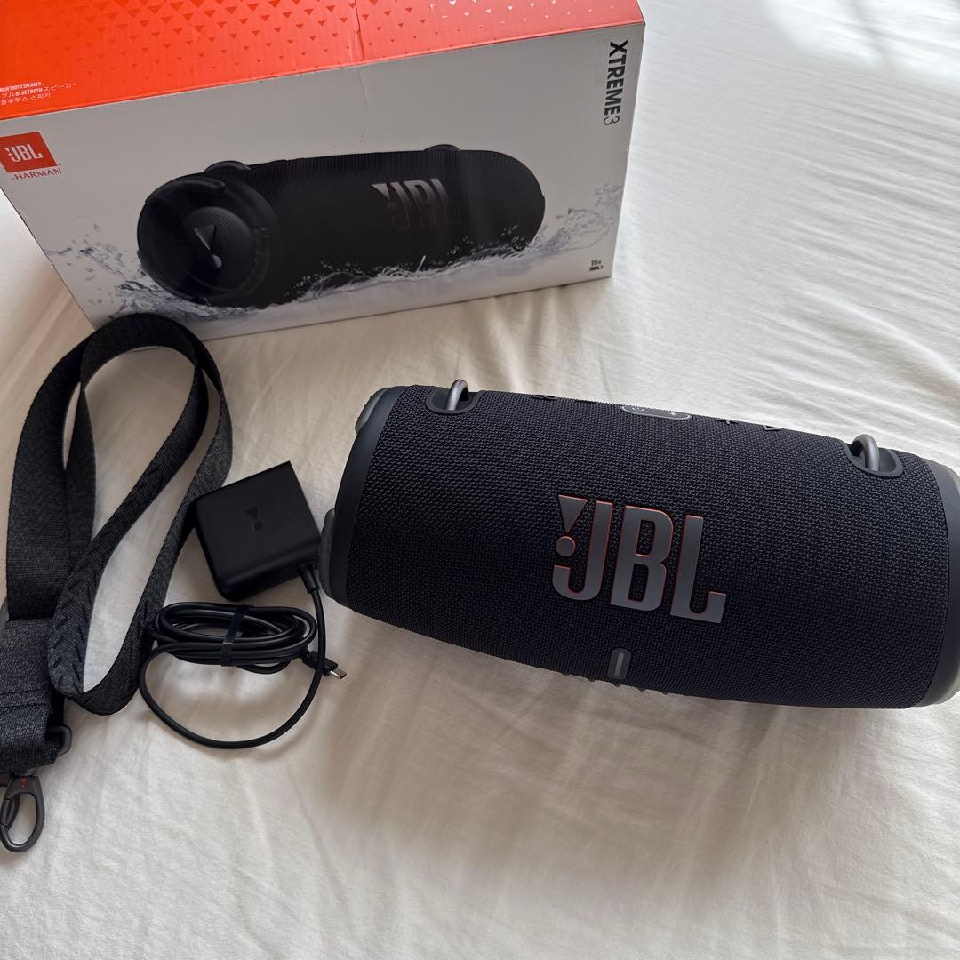 JBL Xtreme 3 スピーカー Bluetooth dj ワイヤレス 黒 JBL Xtreme 3 Waterproof Portable Bluetooth Speaker - Black