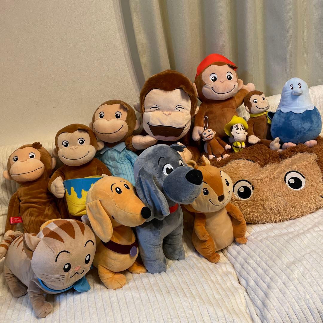 おさるのジョージ ぬいぐるみ まとめ売り-正規品アウトレット価格