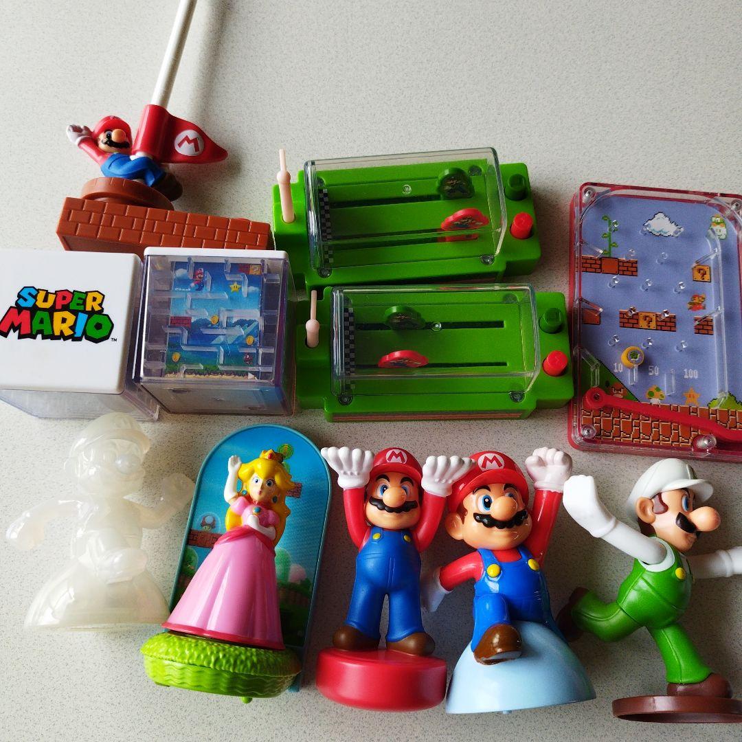 スーパーマリオマクドナルドハッピーセットフィギュアまとめ売り