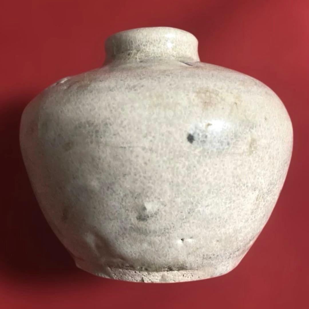 J-43 高麗油壷 李朝 紛青沙器 古壺 骨董品 インテリア