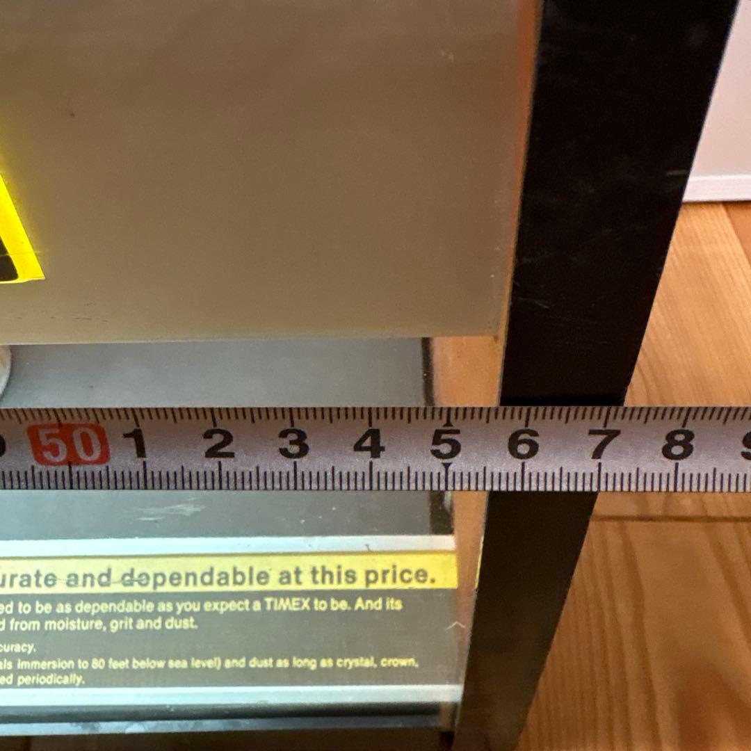 1970's タイメックス ディスプレイケース ショーケース