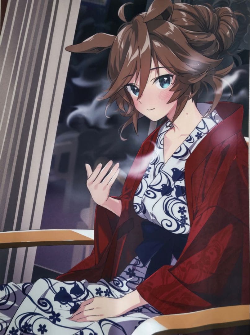 たろうまるん ウマ娘 CBタペストリー 勝負服・湯けむりver