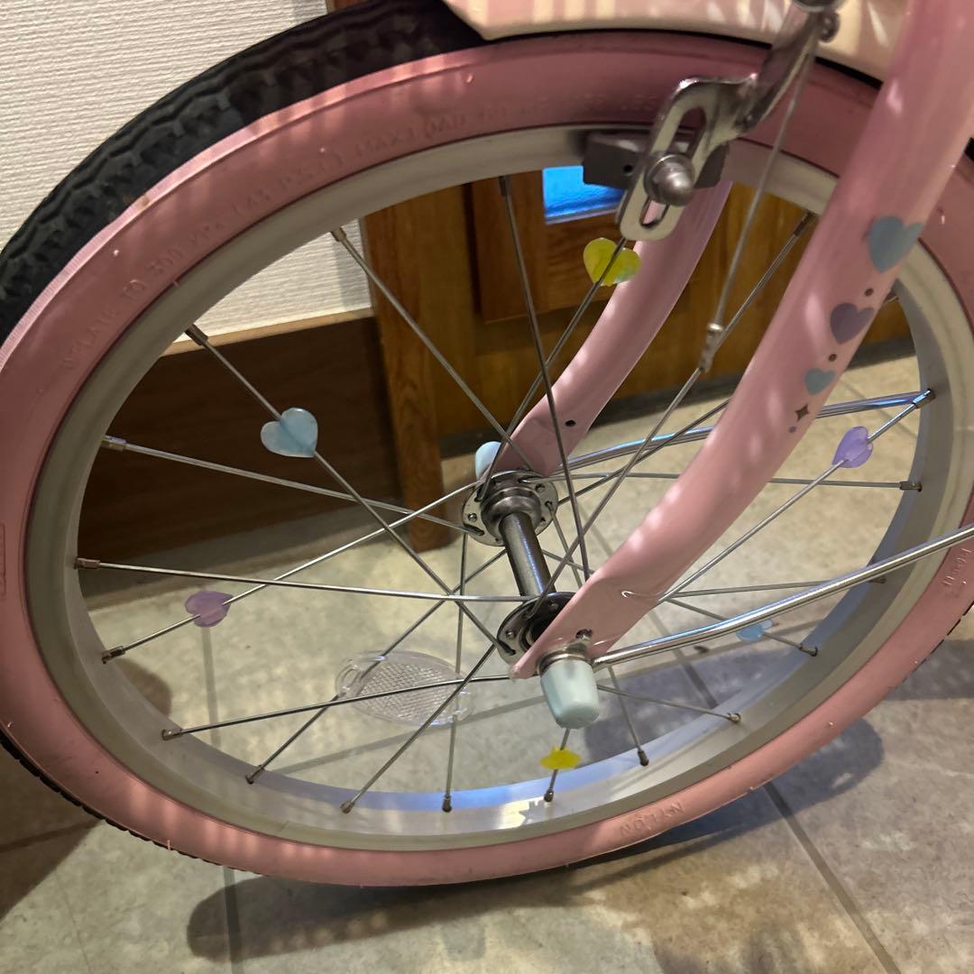 アイデス ゆめかわプリンセス自転車 18インチ ヘルメット プロテクター