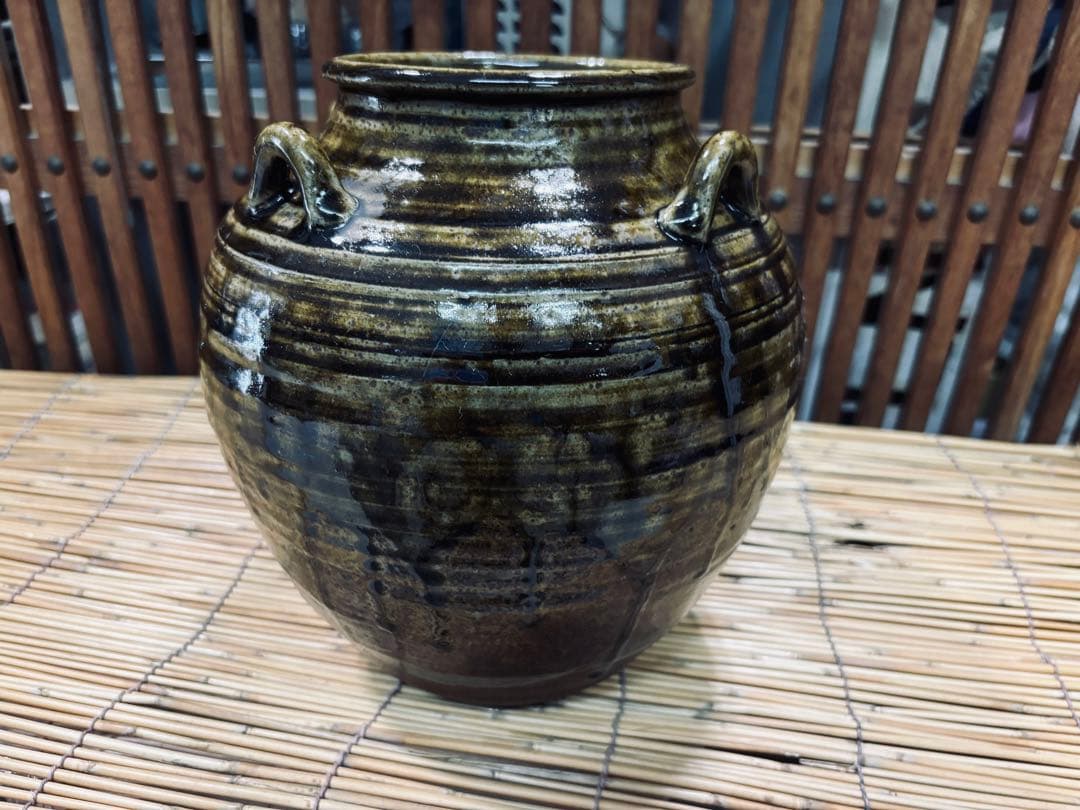 投売りの半額にしました。 超珍品 島田の 志戸呂焼き( 祖母焼 )希少