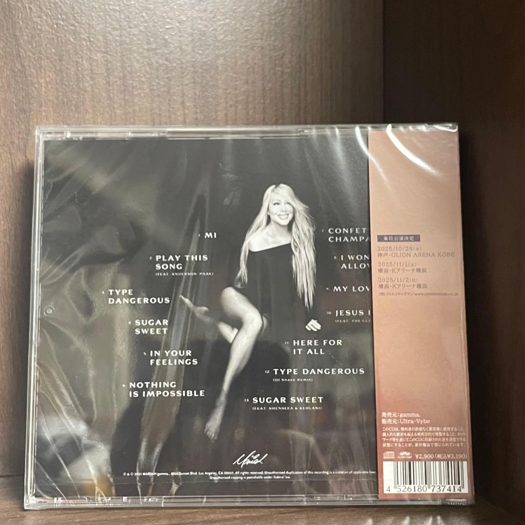 Here For It All Mariah Carey ポストカード 帯付き - メルカリ