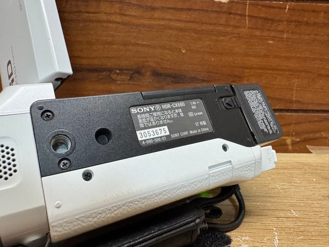 ドッグ　Sony HDR-CX680 ビデオカメラ 本体