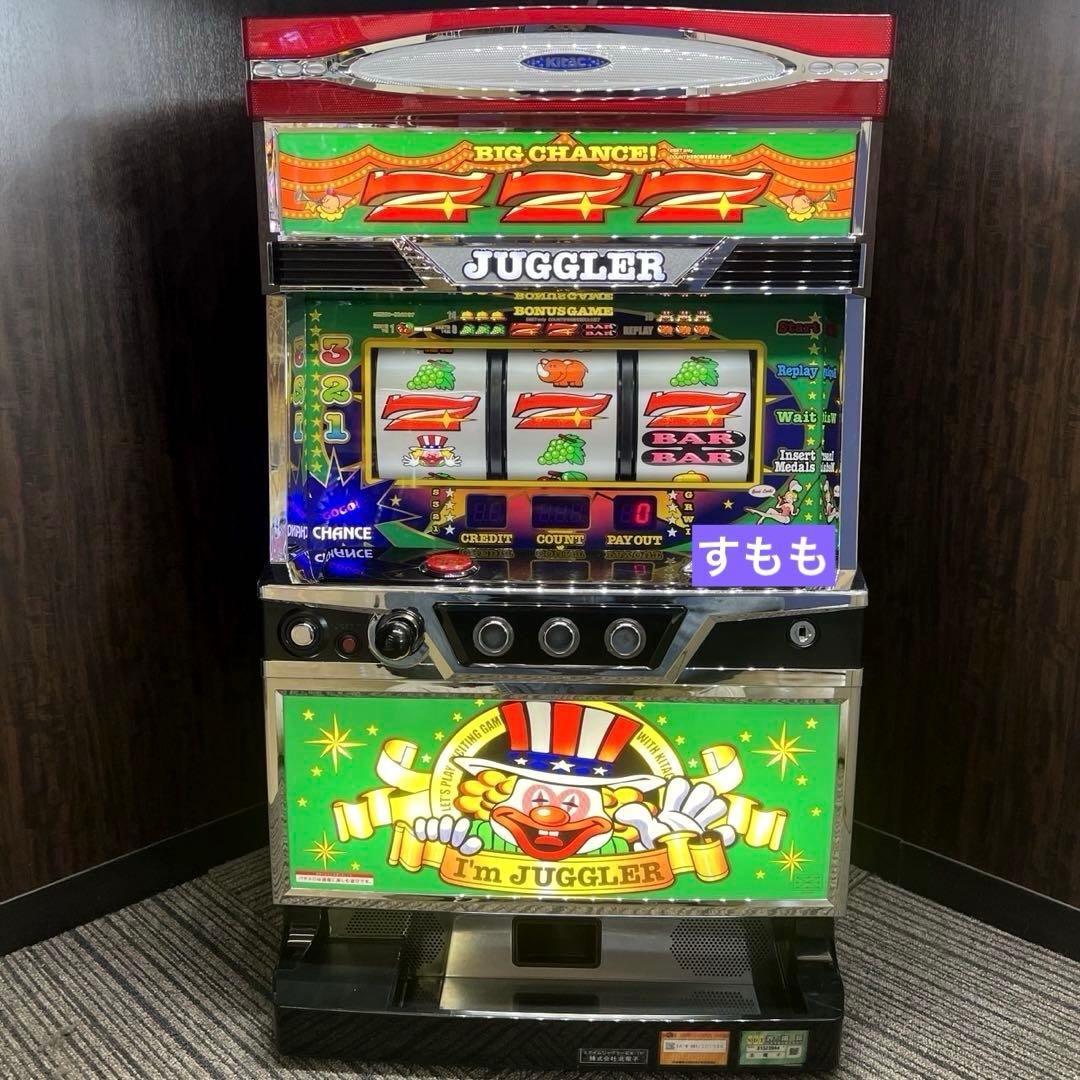 パチスロ実機】【ホール現役／中古品】ニューアイムジャグラー EX-KT