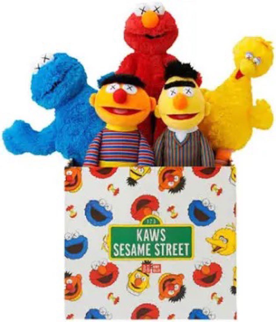 ぬいぐるみ KAWS Sesame Street Uniqlo Plush Toy UNIQLO x KAWS Sesame Street ユニクロカウズ セサミストリート