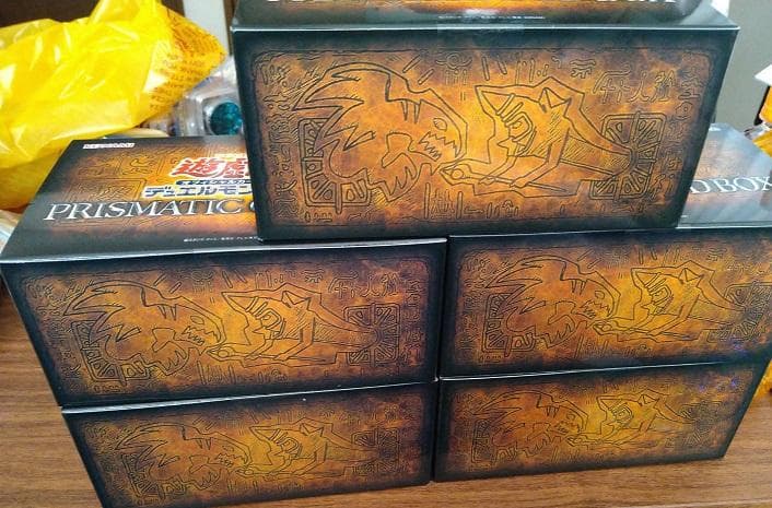 遊戯王】PRISMATIC GOD BOX 5箱セット 遊戯王 PRISMATIC GOD BOX 4箱
