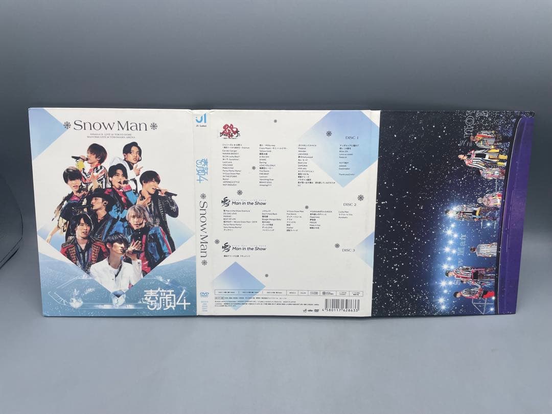 素顔4 Snow Man盤 DVD3枚組セット - メルカリ