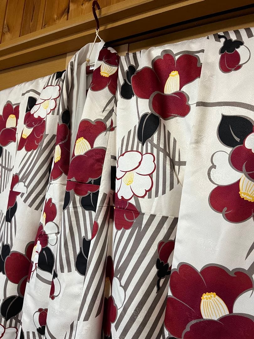 SOUBIEN袴4点（二尺袖着物/無地袴/襦袢/下帯） L 2尺