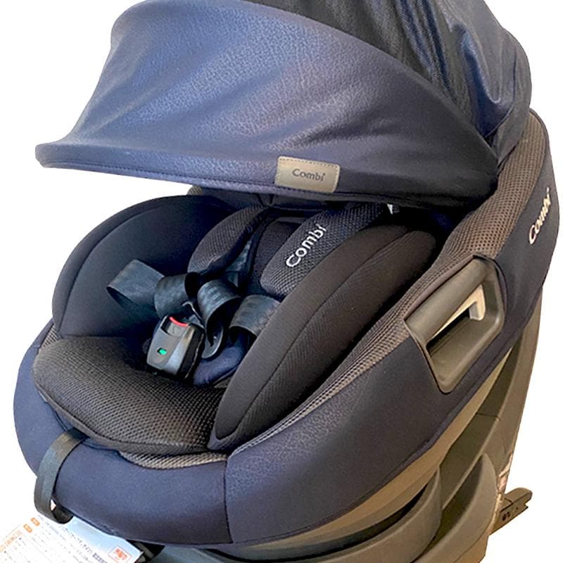 極美品】コンビ ザエスTHE S Air ISOFIX ZC-690 ネイビー 極美品