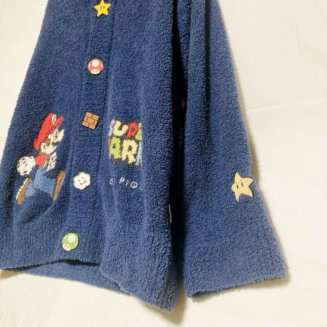 ジェラートピケ × マリオ ベビモコ カーディガン ユニセックス ルームウェア