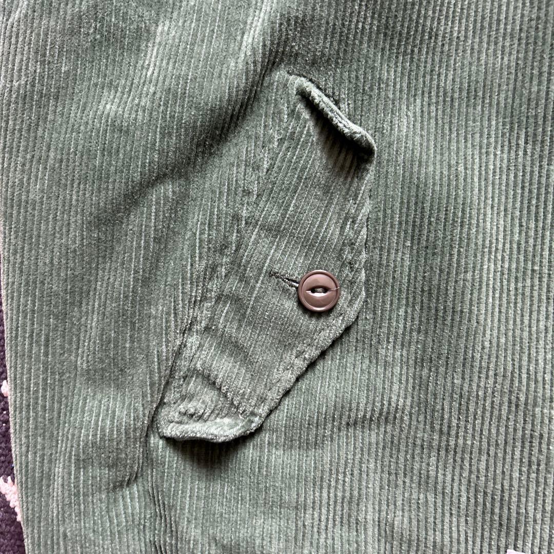 SCHOTT ショット コーデュロイスイングトップジャケット 2XL グリーン