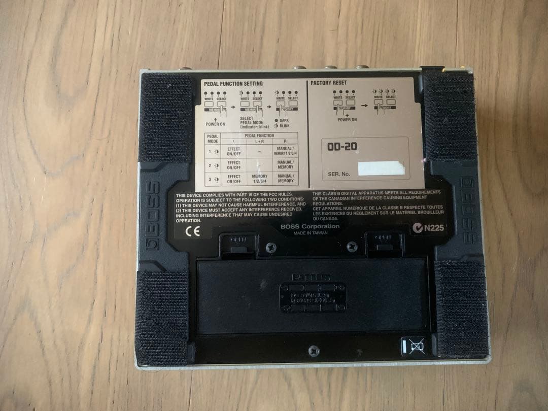 BOSS OD-20 オーバードライブ/ディストーション