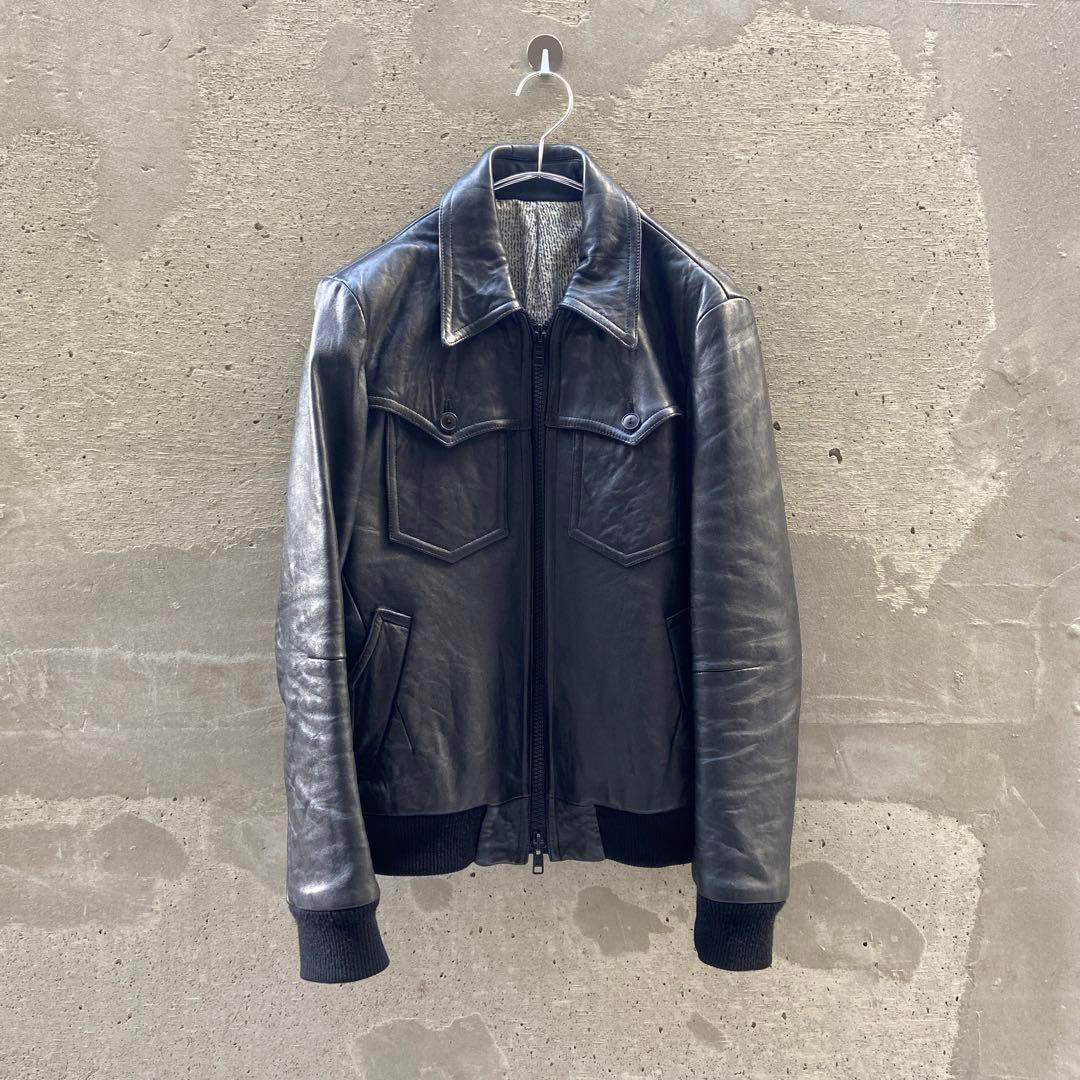 soloist ソロイスト レザーライダースブルゾン マルジェラ ナンバーナイン