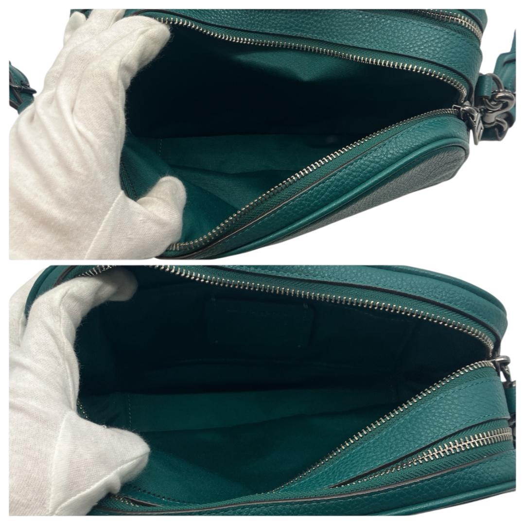 COACH F75818 レザー ショルダーバッグ クロスボディ 斜め掛けかばん