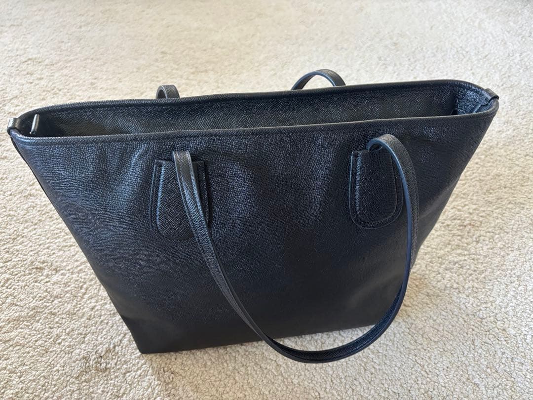 COACH コーチレザートートバッグ 4454 ブラック