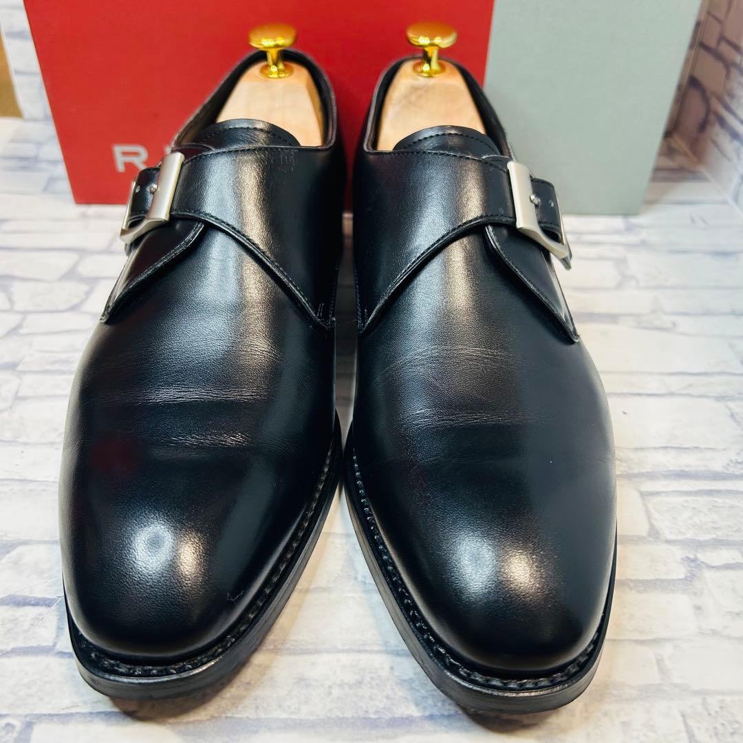 【日本製/未使用級】REGAL 08JR シングルモンクストラップ 25cm