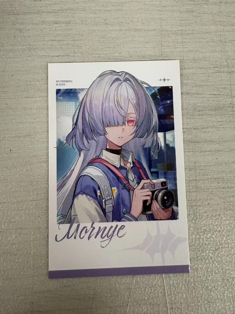 韓国限定 鳴潮 キャンパス モーニエ フォトカード - メルカリ