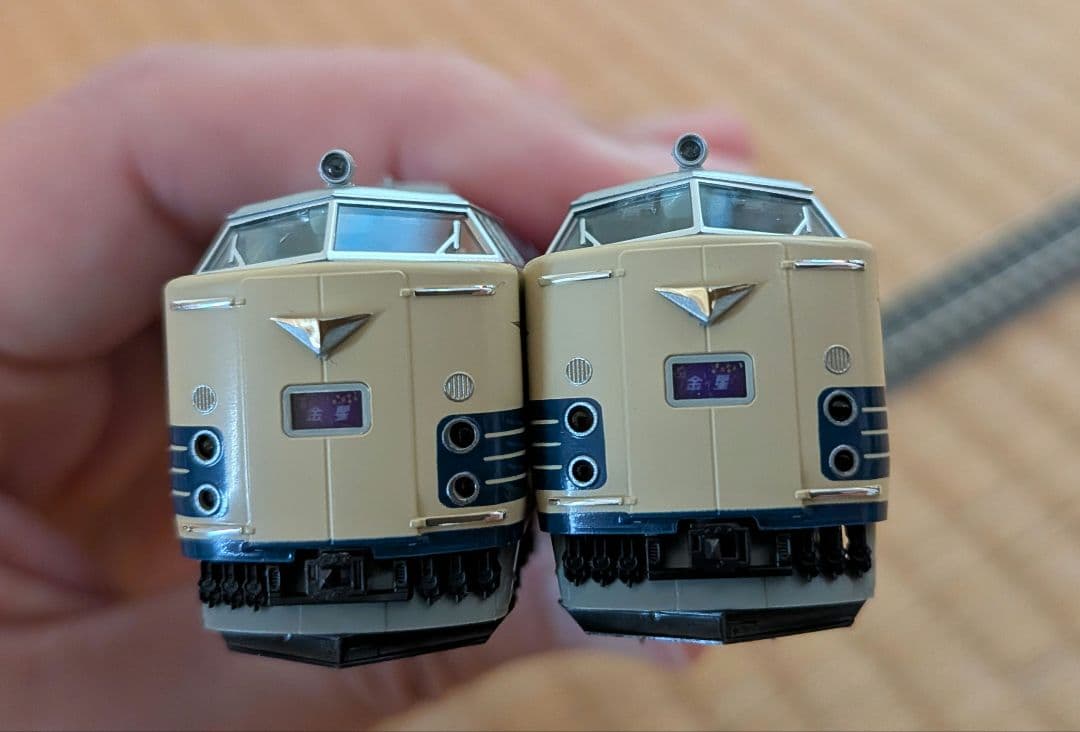 KATO【自作室内灯入り581/583系】10-1717等　計12両