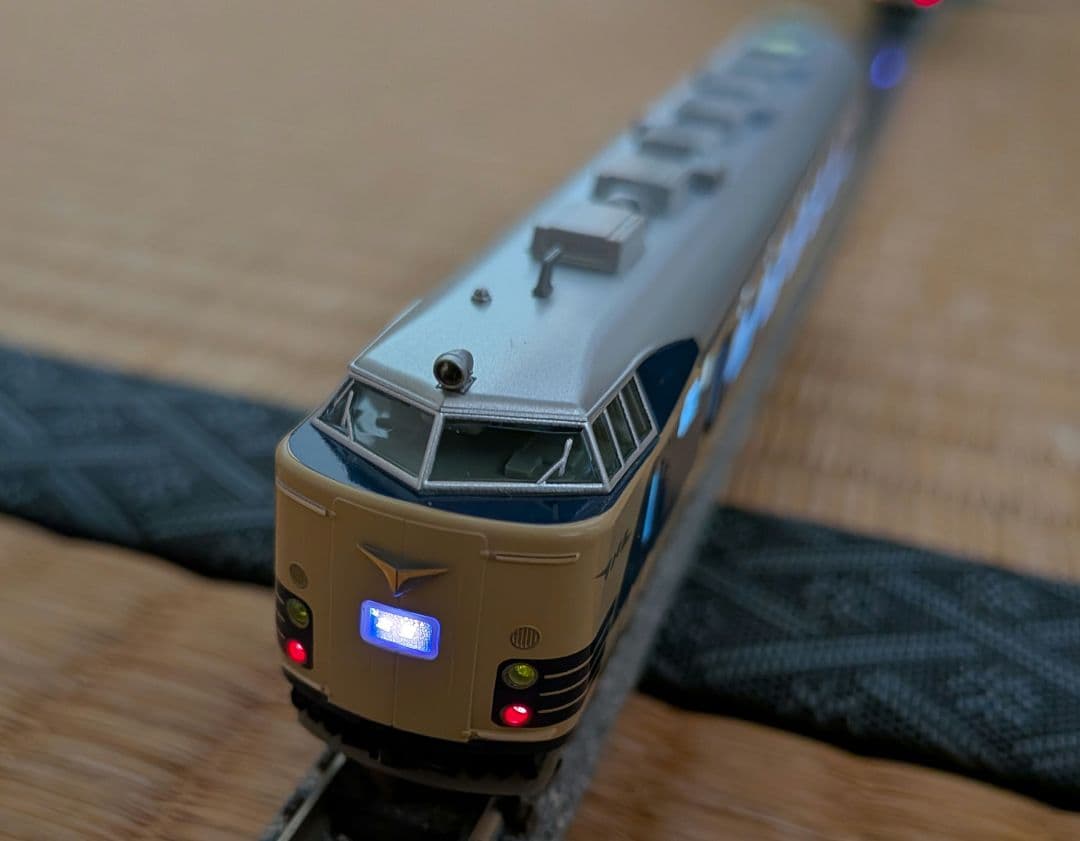 KATO【自作室内灯入り581/583系】10-1717等 計12両 模型・プラモデル