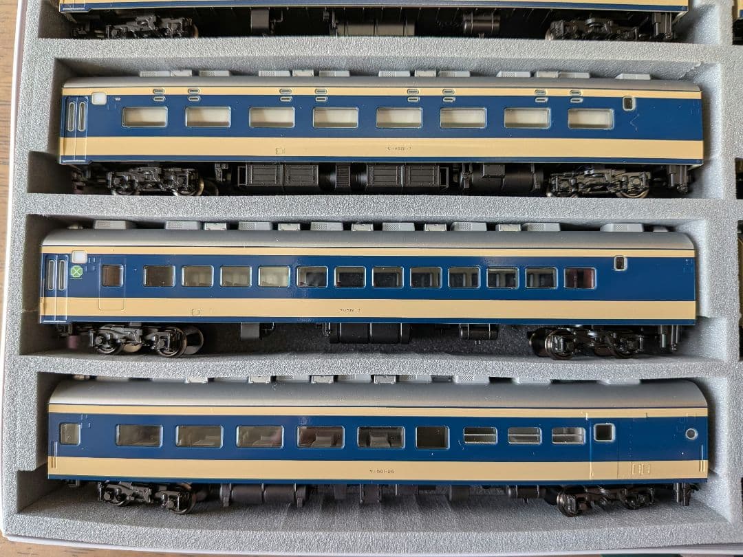 KATO【自作室内灯入り581/583系】10-1717等　計12両