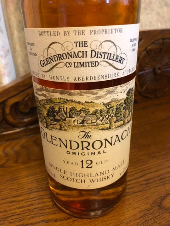 グレンドロナック12年オリジナル 古酒オーク樽熟成旧ボトル