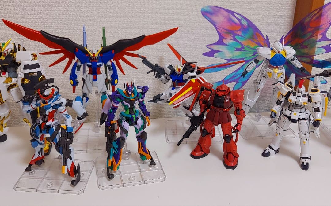 ガンプラ HG RG 1/100 19体セット 塗装済完成品 レアキット - メルカリ