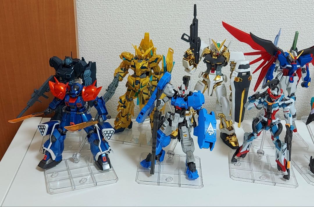 ガンプラ HG RG 1/100 19体セット 塗装済完成品 レアキット - メルカリ