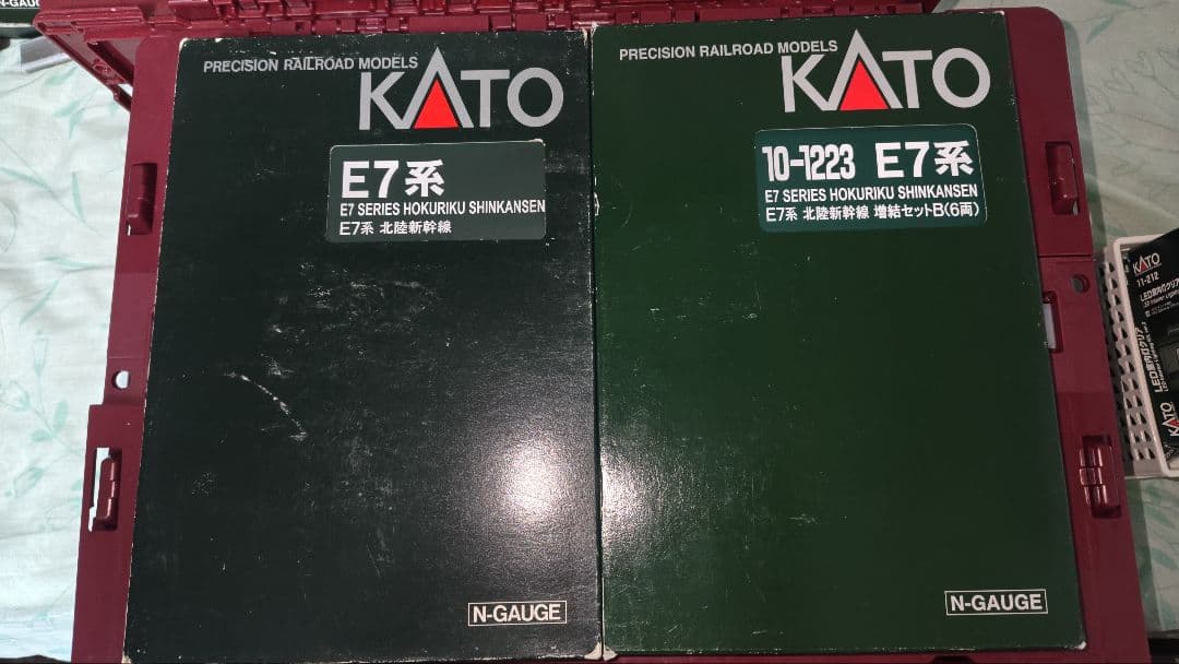 【室内灯付】KATO Nゲージ E7系北陸新幹線12両セット10-1221〜3