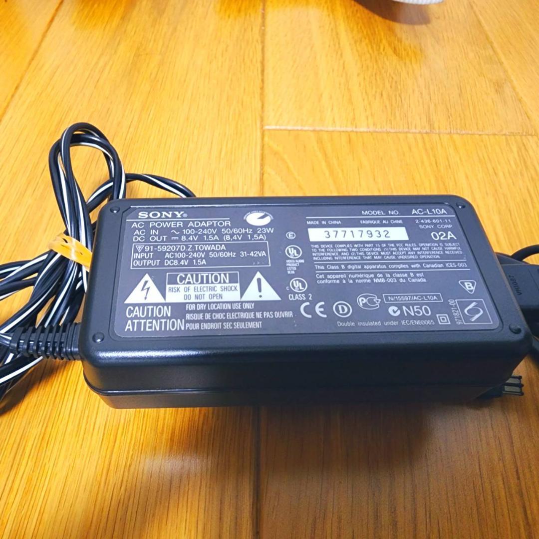 【動作確認済】SONY MiniDV 高画質 ビデオカメラ DCR-PC101