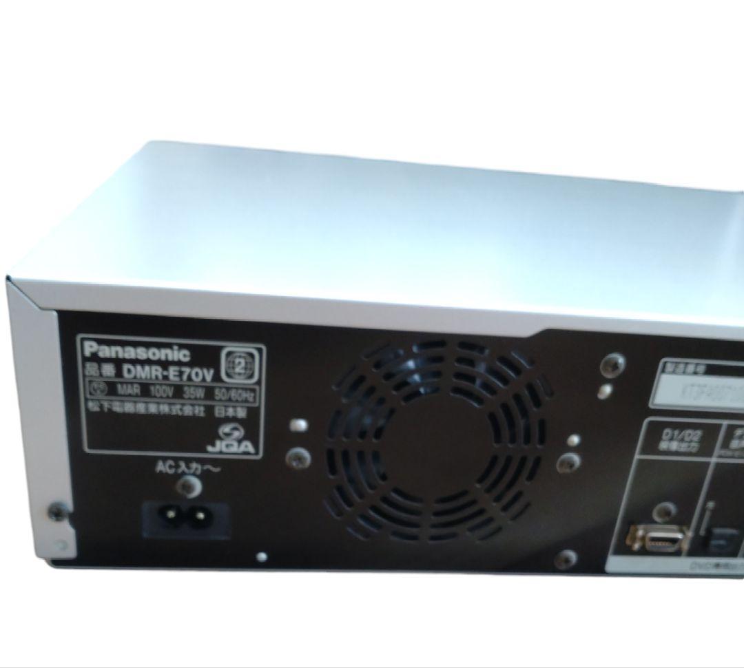 Panasonic VHS ビデオ一体型 DVDレコーダーDMR-E70V